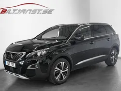 Svart Begagnad 2019 Peugeot 5008 GT-line Minibuss | 289 900 kr (Lite dyr)