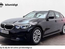 Svart Begagnad 2020 BMW 320 Sport Line Kombi | 274 700 kr (Marknadspris)