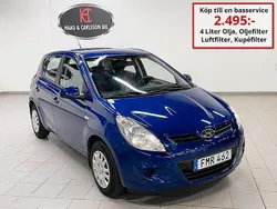 Blå Begagnad 2011 Hyundai i20 Halvkombi | 44 900 kr (Marknadspris)
