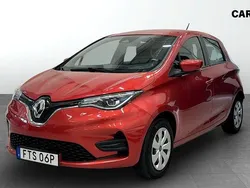 Röd Begagnad 2021 Renault Zoe Halvkombi | 119 900 kr (Marknadspris)