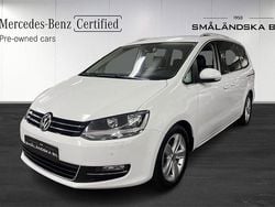 Vit Begagnad 2014 VW Sharan GT Minibuss | 179 000 kr (Marknadspris)