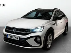 Vit Begagnad 2022 VW Taigo R-line SUV | 239 900 kr (Marknadspris)