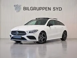 Vit Begagnad 2019 Mercedes CLA200 Shooting Brake AMG Kombi | 299 900 kr (Marknadspris)