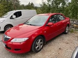 Röd Begagnad 2003 Mazda 6 Touring Sedan | 17 000 kr (Marknadspris)