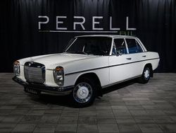 Vit Begagnad 1973 Mercedes W115 Sedan | 199 000 kr