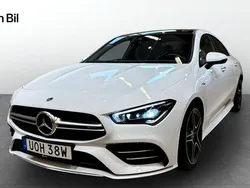 Vit Begagnad 2021 Mercedes CLA35 AMG AMG Sportkupé | 439 900 kr