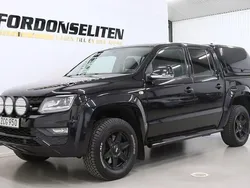 Svart Begagnad 2018 VW Amarok Pickup | 189 900 kr (Lite dyr)