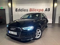 Svart (brilliant svart metallic) Begagnad 2018 Audi A3 Sportback Proline Halvkombi | 159 900 kr (Marknadspris)