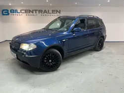 Blå Begagnad 2004 BMW X3 Sport Line SUV | 64 900 kr (Marknadspris)