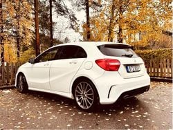 Vit Begagnad 2014 Mercedes A180 AMG line Halvkombi | 109 000 kr (Bra pris)