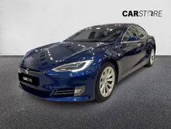 Blå Begagnad 2018 Tesla Model S Long Range Sedan | 314 900 kr (Bra pris)
