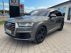 Grå (graphite grey metallic) Begagnad 2016 Audi Q7 S-Line SUV | 419 000 kr (Marknadspris)