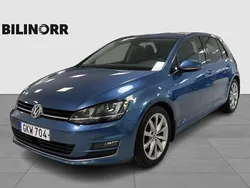 Blå Begagnad 2014 VW Golf VII Halvkombi | 129 900 kr (Marknadspris)