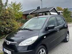 Svart Begagnad 2009 Hyundai i10 Halvkombi | 39 500 kr (Marknadspris)
