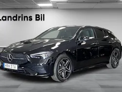 Svart (nattsvart) Begagnad 2024 Mercedes CLA250e AMG Sedan | 439 000 kr (Marknadspris)