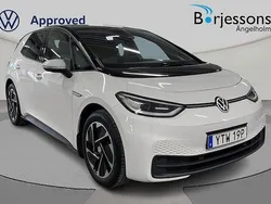Vit Begagnad 2021 VW ID.3 Pro Performance Halvkombi | 239 000 kr (Superpris)