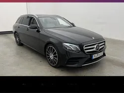 Svart Begagnad 2017 Mercedes E220 AMG line Kombi | 239 000 kr (Marknadspris)