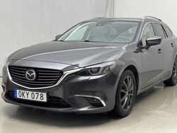 Grå Begagnad 2017 Mazda 6 Optimum Kombi | 154 900 kr (Bra pris)