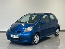 Blå Begagnad 2007 Toyota Aygo Halvkombi | 23 900 kr (Marknadspris)
