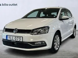 Vit Begagnad 2017 VW Polo Halvkombi | 139 900 kr (Marknadspris)