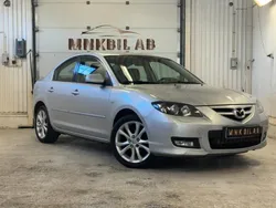 Grå Begagnad 2008 Mazda 3 Sedan | 39 900 kr (Dyr)