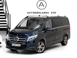 Blå Begagnad 2014 Mercedes V250 Avantgarde Minibuss | 439 900 kr (Lite dyr)