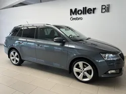 Mörkgrå (grå) Begagnad 2019 Skoda Fabia Style Kombi | 135 000 kr (Marknadspris)