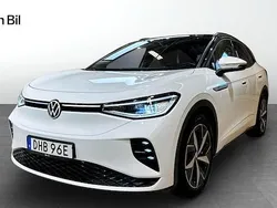 Vit (glacier white metallic bl) Begagnad 2022 VW ID.4 GTX SUV | 369 500 kr