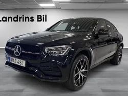 Svart Begagnad 2022 Mercedes GLC300e AMG Sportkupé | 569 000 kr (Lite dyr)