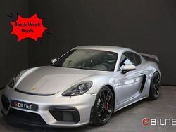 Silver Begagnad 2021 Porsche 718 Cayman GT4 Chrono Sportkupé | 1 029 900 kr (Bra pris)