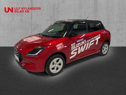Röd (burning red/super black (p)) Begagnad 2024 Suzuki Swift Halvkombi | 247 899 kr (Lite dyr)