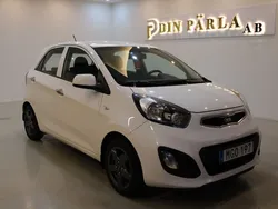 Vit Begagnad 2013 Kia Picanto Halvkombi | 49 900 kr (Bra pris)