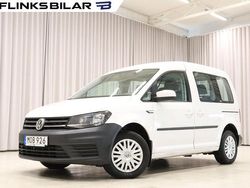 Vit Begagnad 2018 VW Caddy Minibuss | 124 700 kr (Lite dyr)