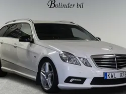 Vit Begagnad 2010 Mercedes E250 AMG Kombi | 108 900 kr (Lite dyr)
