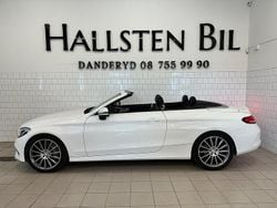 Vit Begagnad 2016 Mercedes C200 AMG Cab | 349 000 kr (Lite dyr)