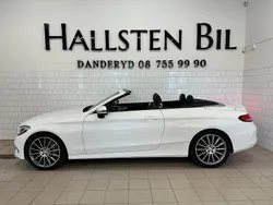 Vit Begagnad 2016 Mercedes C200 AMG Cab | 379 000 kr (Dyr)