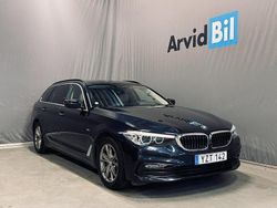 Blå Begagnad 2017 BMW 520 Sport Line Kombi | 259 700 kr (Marknadspris)