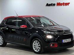 Svart Begagnad 2020 Citroën C3 Shine Halvkombi | 119 900 kr (Marknadspris)
