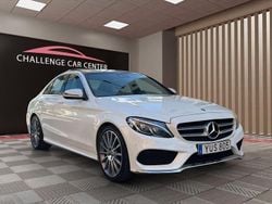 Vit Begagnad 2017 Mercedes C220 Sedan | 234 900 kr (Marknadspris)