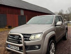 Brun Begagnad 2016 VW Amarok Highline Pickup | 195 000 kr (Marknadspris)