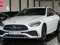 Vit Begagnad 2022 Mercedes C300e AMG Kombi | 389 500 kr (Bra pris)