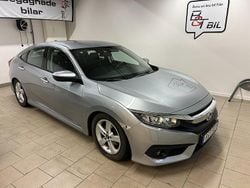 Silver metallic Begagnad 2018 Honda Civic Elegance Sedan | 189 900 kr (Marknadspris)