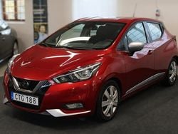 Röd Begagnad 2017 Nissan Micra S Halvkombi | 89 900 kr