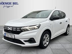 Vit Begagnad 2022 Dacia Sandero Essentiel Halvkombi | 124 900 kr (Marknadspris)