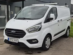 Vit Begagnad 2018 Ford Transit Custom Van | 126 800 kr (Superpris)