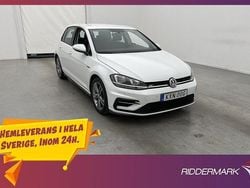 Vit Begagnad 2019 VW Golf VIII R-line Halvkombi | 184 900 kr (Marknadspris)