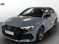 Grå Ny 2024 Audi RS3 Sportback Sport Halvkombi | 749 900 kr