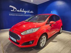Röd Begagnad 2016 Ford Fiesta Titanium Halvkombi | 84 000 kr (Lite dyr)