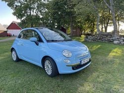 Blå Begagnad 2011 Fiat 500 Lounge Halvkombi | 58 000 kr (Marknadspris)