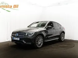 Grå Begagnad 2021 Mercedes GLC300e AMG Sportkupé | 429 900 kr (Superpris)